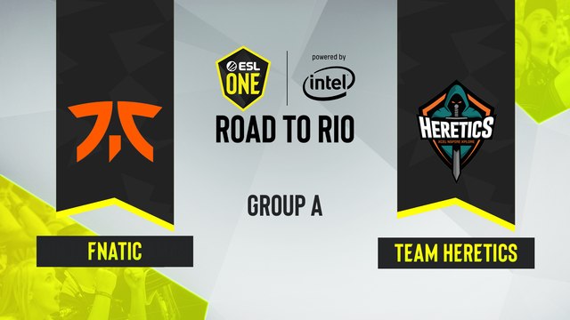 CSGO - Team Heretics vs. Fnatic [Inferno] Map 2 - ESL One Road to Rio - Group A - EU