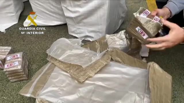 Intervenidas más de dos toneladas y media de hachís en Almería