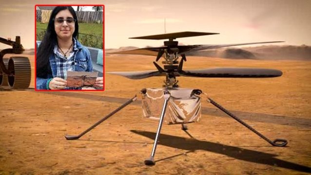 NASA'nın Mars'a göndereceği helikoptere lise öğrencisi isim verdi
