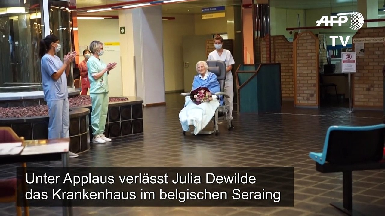 Hundertjährige in Belgien von Covid-19 genesen