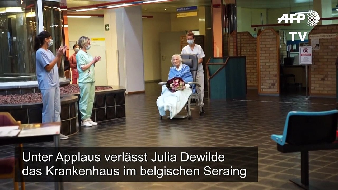 Hundertjährige in Belgien von Covid-19 genesen