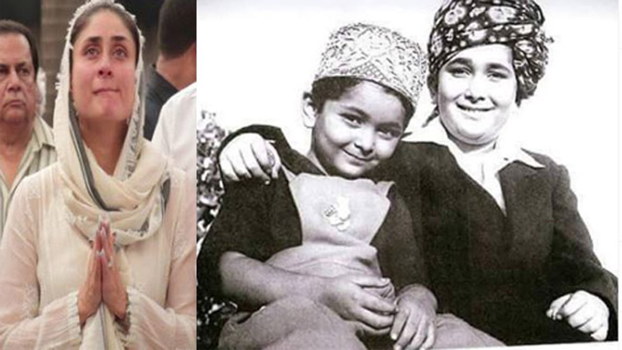 Rishi Kapoor के बचपन को याद कर रोई पड़ी Kareena Kapoor Khan, आंखें हुई नम   | FilmiBeat