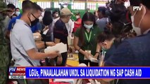 LGUs, binigyan ng extension sa payout ng  social amelioration program