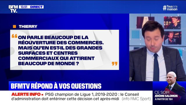 Les grandes surfaces et centres commerciaux vont-ils rouvrir? BFMTV répond à vos questions