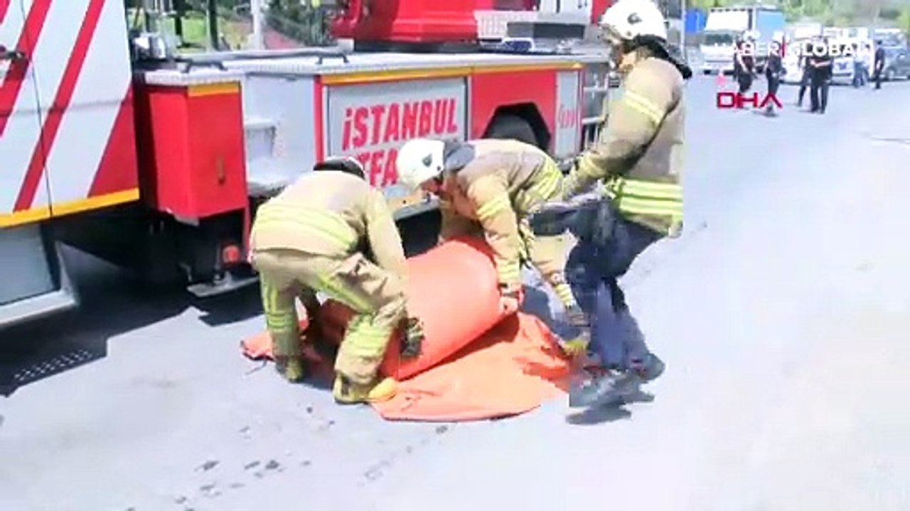 Kağıthane'de intihar girişimi
