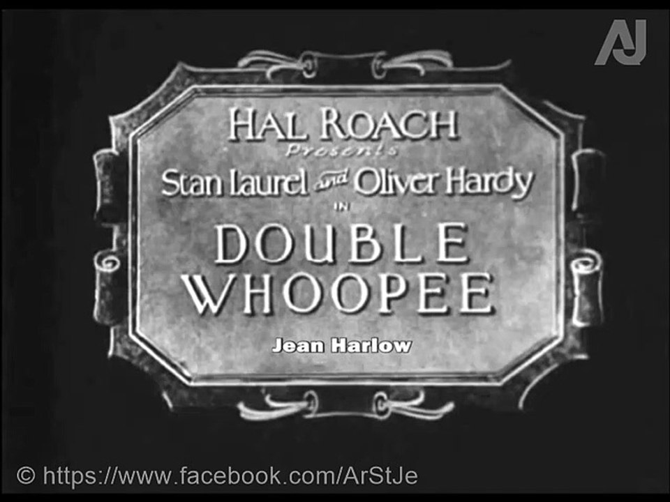 Laurel & Hardy - Double Whoopee (Synchronized Version)