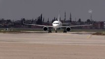 Suudi Arabistan'daki 168 Türk vatandaşı Adana Havalimanı'na indi