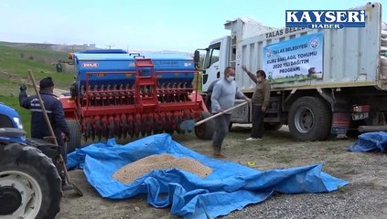 (30 Nisan 2020) TALAS’TAN ÇİFTÇİYE TOHUM DESTEĞİ