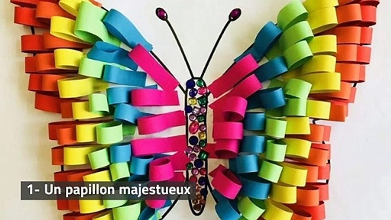 10 bricolages colorés qui ne nécessitent que du papier pour divertir les enfants