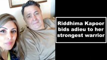Riddhima Kapoor bids adieu to her strongest warrior