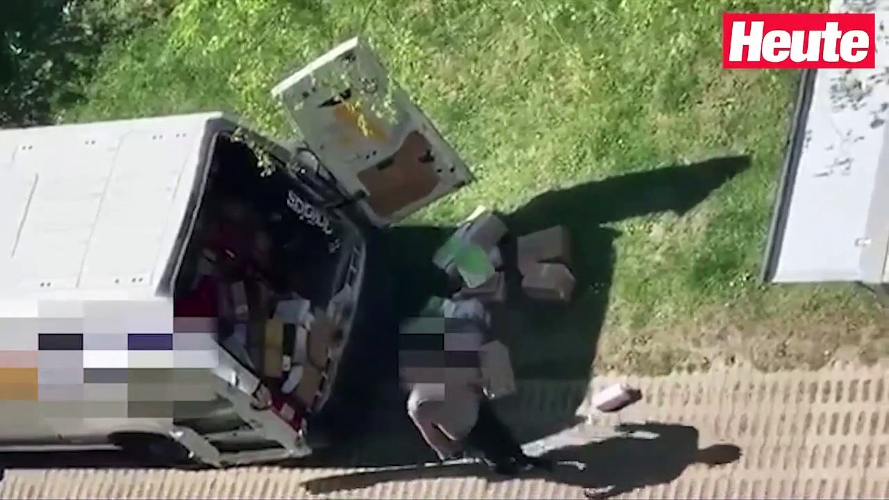 So gehen Zusteller mit unseren Packerln um