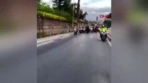 İtalya sokaklarında yasa dışı at yarışı