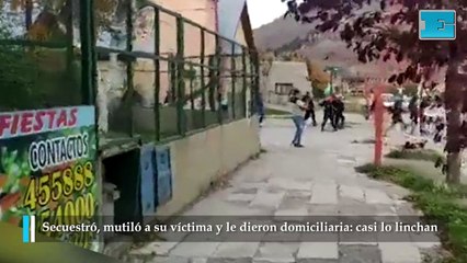 Había secuestrado y mutilado: le dieron domiciliaria pero sus vecinos casi lo linchan y pidió volver a la cárcel