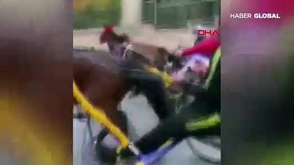 Karantina altındaki şehirde yasa dışı at yarışı