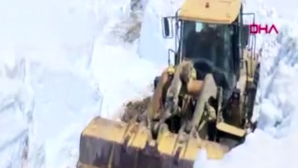 Antalya'nın o bölgesinde kar kalınlığı 7 metre! 25 kişilik ekip görev yapıyor