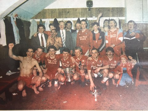 WATCH: Beating the city slickers, getting a kiss from an old man and singing pop tunes on the motorway...Philip Major's inside story on Portadown's first Irish League title triumph