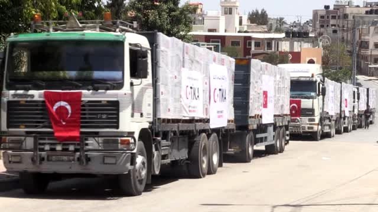 TİKA'dan Gazze'deki 5 binden fazla ihtiyaç sahibi aileye ramazan yardımı