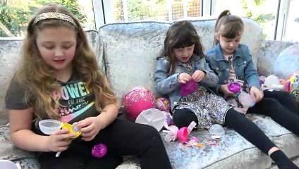Sophia, Isabella e Alice  - Tinkerbell Magicos - Abrindo Pikmi Pops Surpresa