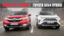 Face à face Honda CR-V Hybride - Toyota Rav 4 Hybride (2020)