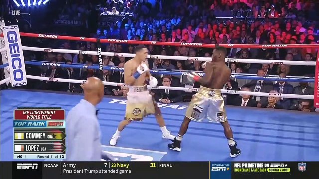 Richard Commey vs Teofimo Lopez Full Fight