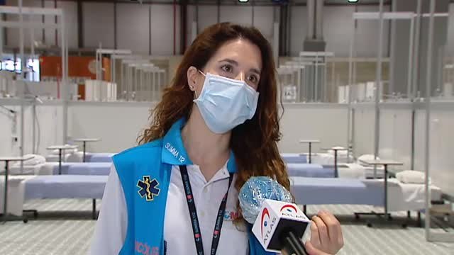 Así ha sido el trabajo de los psicólogos en Ifema