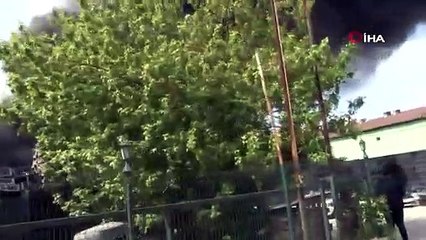 Bursa’da soğuk hava deposunda yangın