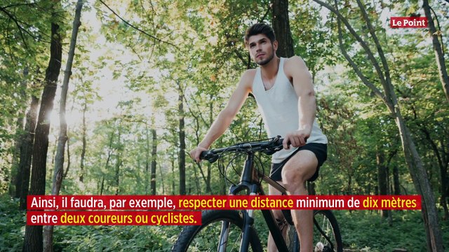 Vélo, course à pied… : le 11 mai, il faudra garder ses distances