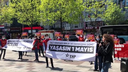 Emekçi Hareket Partisi İstanbul İl Örgütü üyeleri gözaltına alındı