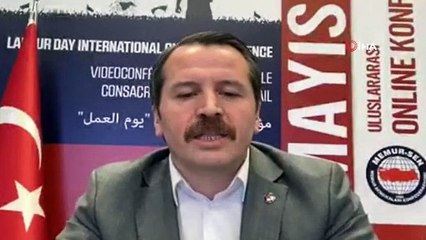 Memur- Sen’den 7 kıtadan katılımcıyla online 1 Mayıs kutlaması