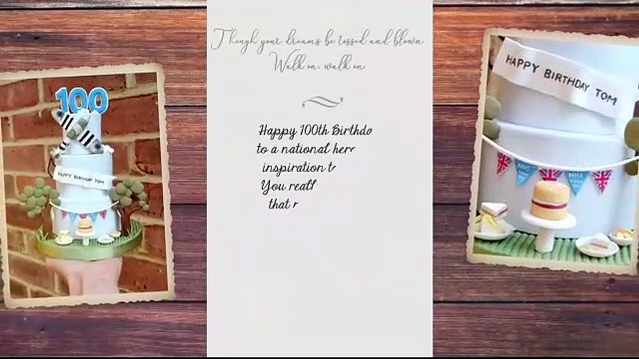 Cake makers across UK bake for Capt Tom Moore's 100th birthday