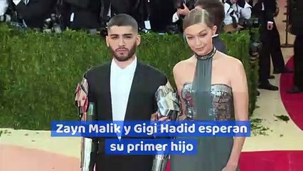 Zayn Malik y Gigi Hadid esperan su primer hijo