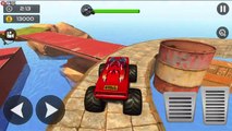 Crazy Monster Truck Stunts 3D Stunt Racing Games - 4x4 Offroad Car Game - Android GamePlay #2