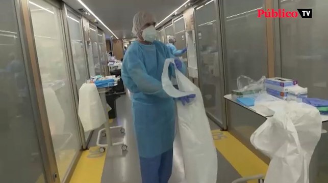 Los sanitarios gritan por la falta de material a nivel global