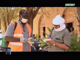 ORTM / Covid 19 - Tombouctou - Lancement à la mairie d’une campagne de sensibilisation des communautés sur les mesures de prévention par les Acteurs Culturels