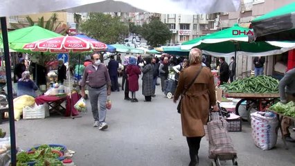 Samsun'da pazarlarda yoğunluk