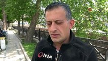 EVİNE GİDİP ÇOCUKLARINI GÖREMEYEN BABA