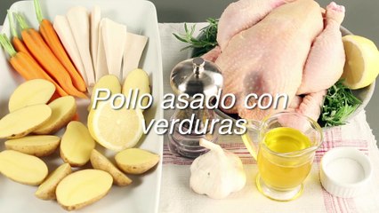 Pollo asado  al limón
