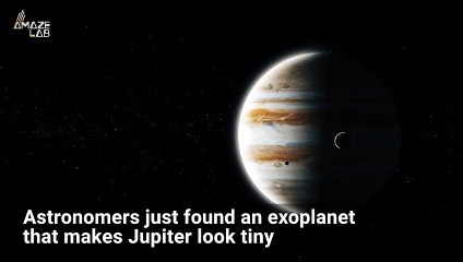 Newly Found Exoplanet is Three Times More Massive Than Jupiter