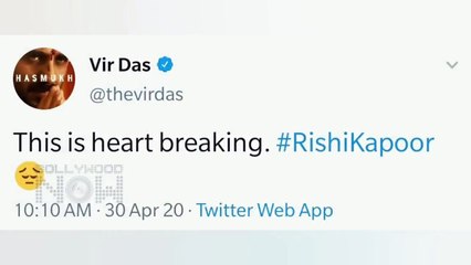 Скачать видео: Akshay, Priyanka, Rajinikanth And Bollywood Celebs EMOTIONAL On Rishi Kapoor Passing Away At 67