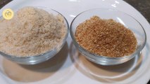 Homemade Bread Crumbs Recipe | Bread Crumbs Recipe by Meerabs kitchen