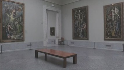 El Museo del Prado muestra sus salas vacías en el primer aniversario del fallo del Princesa de Astur