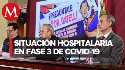 Secretaría de Salud descarta saturación de camas para pacientes con covid-19