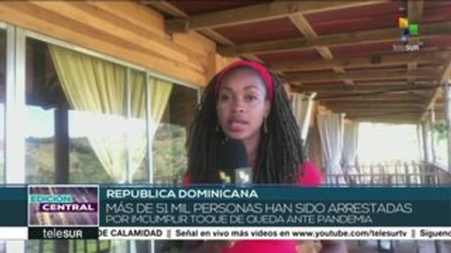 Más de 51 mil arrestos en Rep. Dominicana por incumplir toque de queda