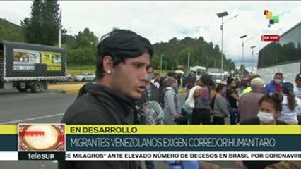 Venezolanos varados en Colombia inician regreso a su país