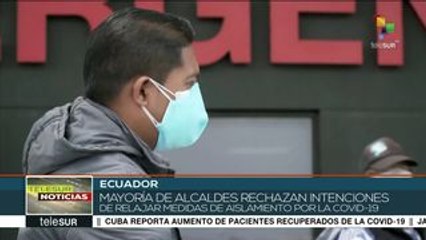 Ecuador: alcaldes rechazan intención de relajar medidas de aislamiento