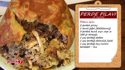 Perde Pilavı Evde Nasıl Yapılır?