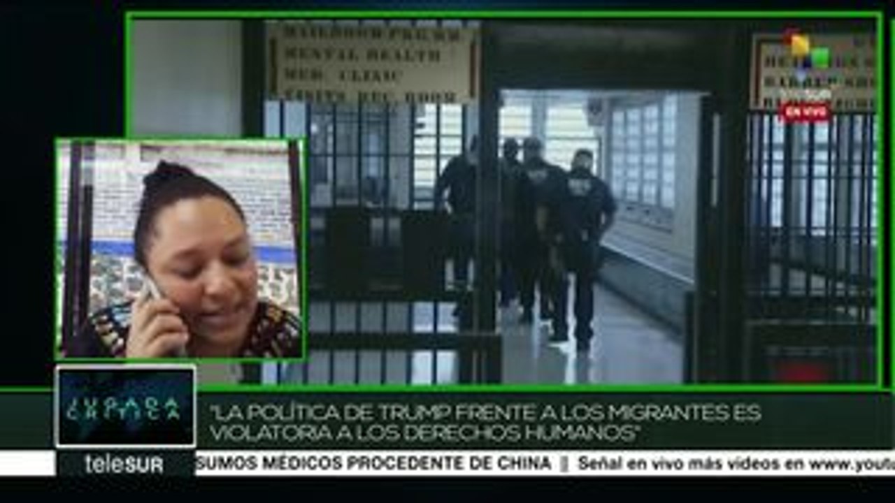 González: a Trump no le importa la vida de los migrantes ante Covid-19