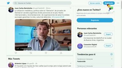 Divide opiniones en Argentina manejo mediático de liberación de presos