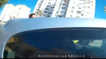 Un hombre es detenido por la Policía Local de Sevilla tras saltarse un control