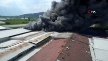 Bursa'da soğuk hava deposundaki yangın kontrol altına alındı